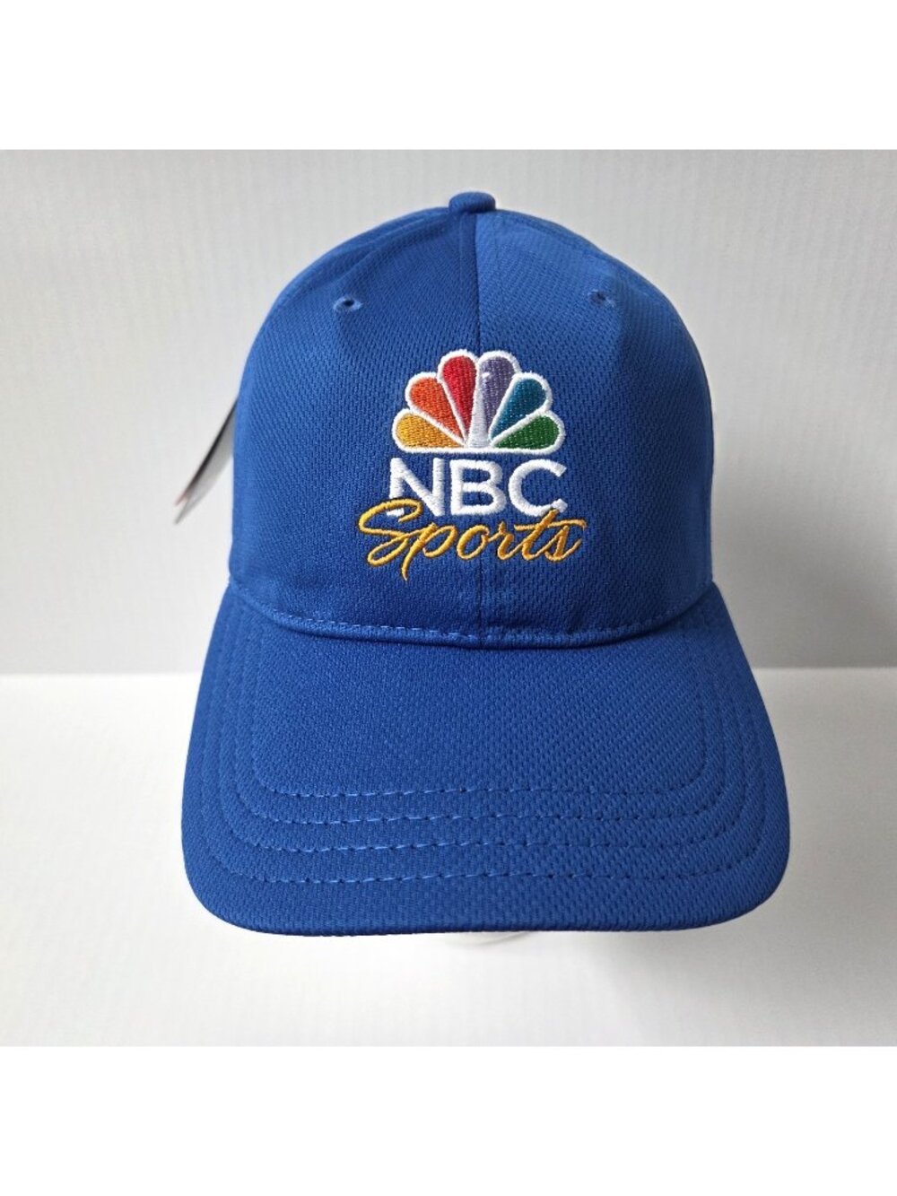 Vintage NBC Sports Hat Cap Mens One Size Adjustable Royal Blue Pukka NEW